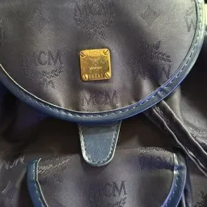 MCM: Visetos Navy Mini Stark Backpack with COA MCM | Bags | Mcm Visetos Navy Mini Stark Backpack With Coa  main image 3